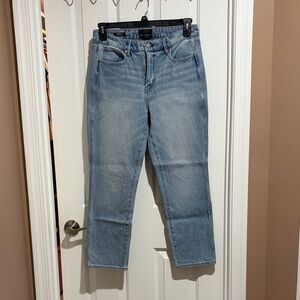 White House Black Market Light Blue Straight Leg Jeans